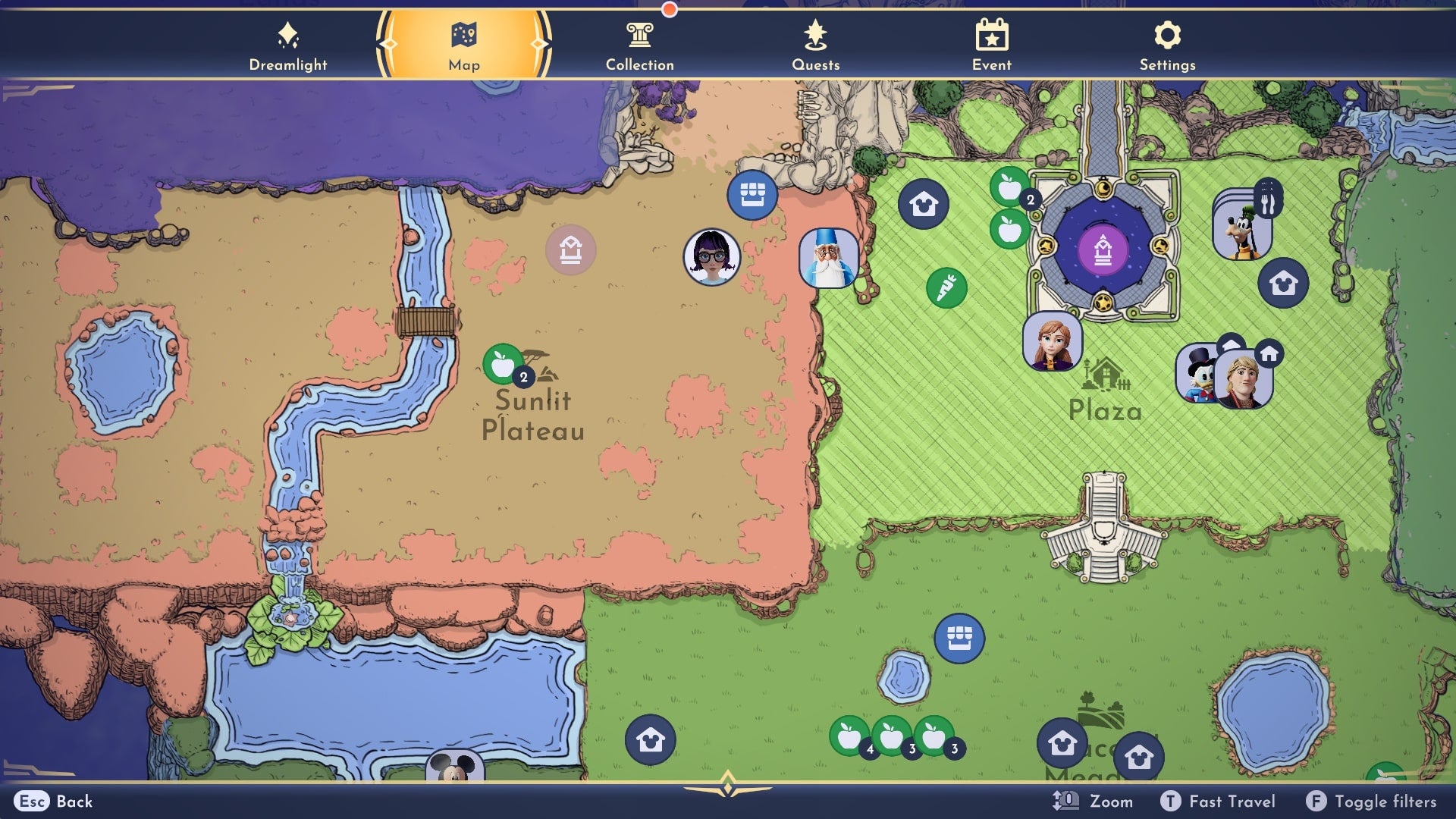 Disney Dreamlight Valley: Where to find pink, yellow, and red